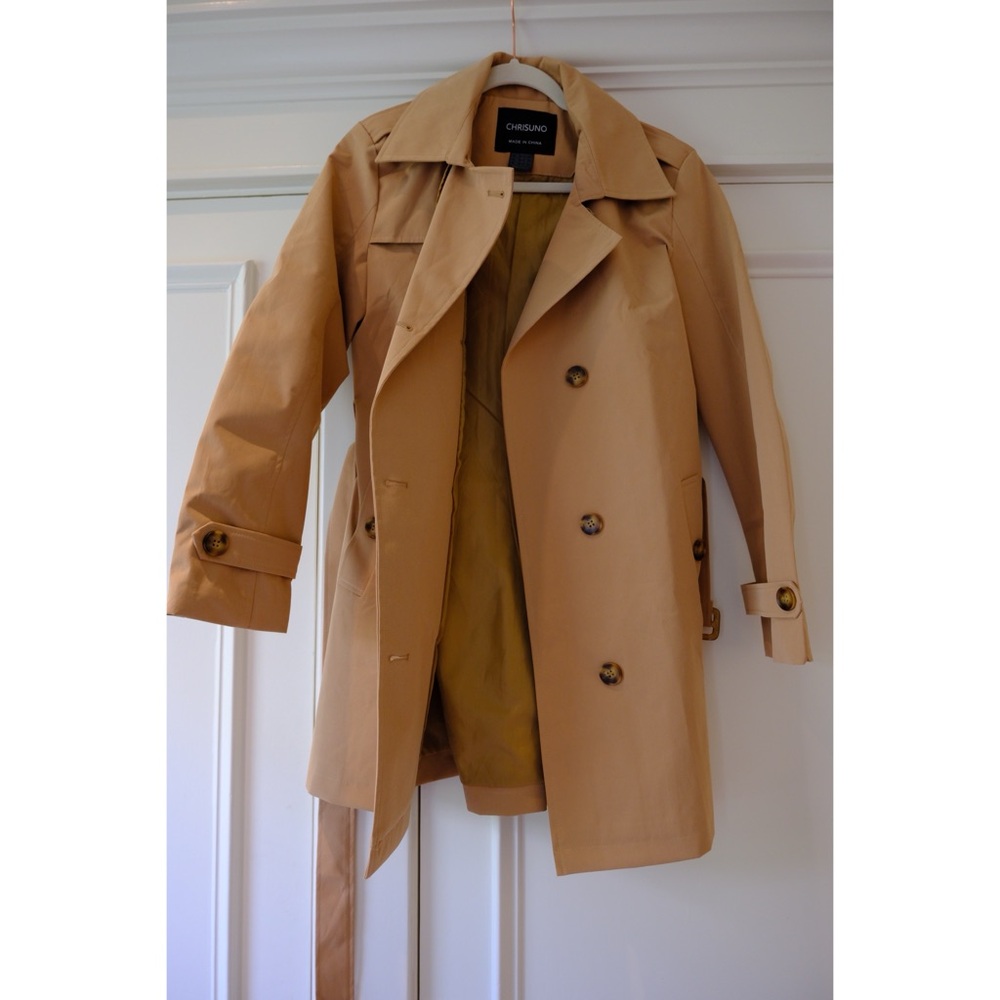 NWOT Chrisuno Women's Double Breasted Trench Coats